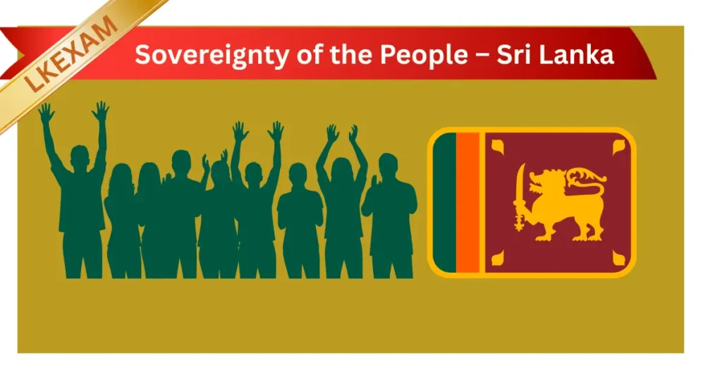 Sovereignty of the People – Sri Lanka